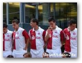 Offizielles Fotoshooting vor der Sparkasse Essen  » Click to zoom ->