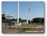 Arbeiten am Georg-Melches-Stadion am 06. August 2009  » Click to zoom ->