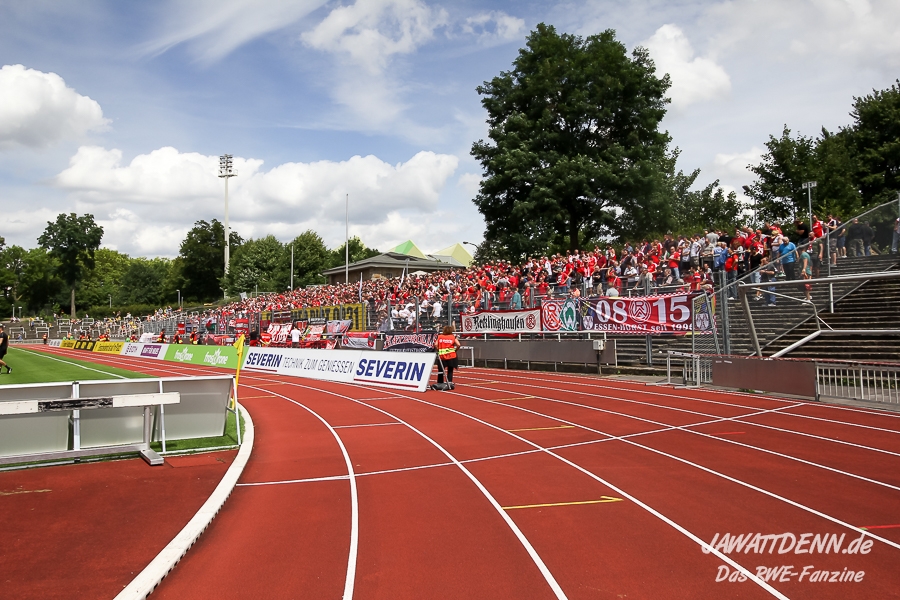 Stadion Rote Erde Gästebereich