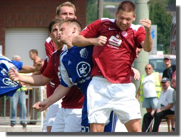 Stefan Kühne beim Testspiel in Dattenfeld