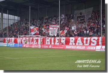 Choreo der Ultras Essen