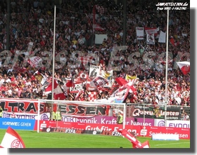 Osttribüne Pokalspiel gegen Dortmund