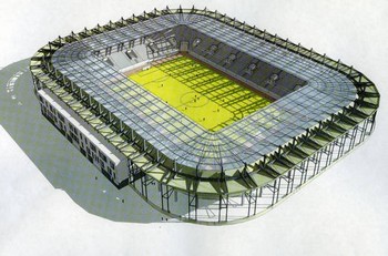 Neues Stadion - Bildquelle: GVE