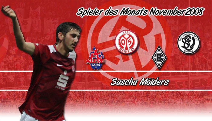 Spieler des Monats November - Sascha Mölders