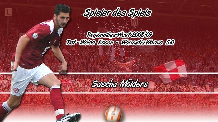 Spieler des Spiels 8 - Sascha Mölders