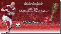 Spieler des Spiels DFB-Pokal Stefan Lorenz