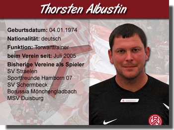 Torwart-Trainer Thorsten Albustin