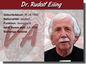 Vereinsarzt Dr. Rudolf Eiling