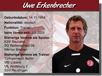 Trainer Uwe Erkenbrecher