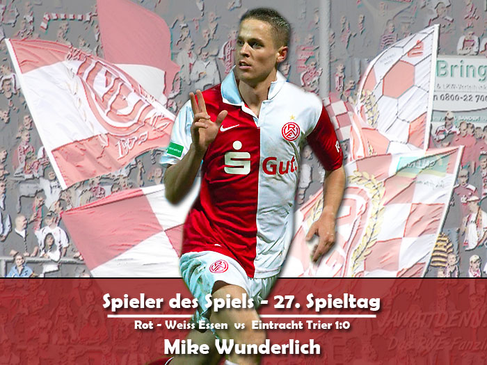 Spieler des Spiels - 27. Spieltag Mike Wunderlich