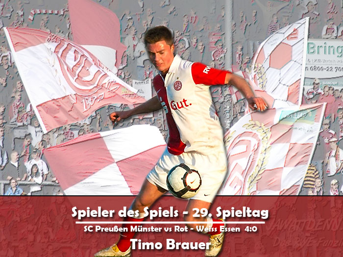 Spieler des Spiels - 29. Spieltag Timo Brauer