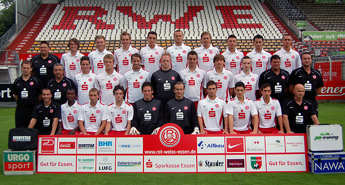 RWE-Mannschaft Saison 2010/11