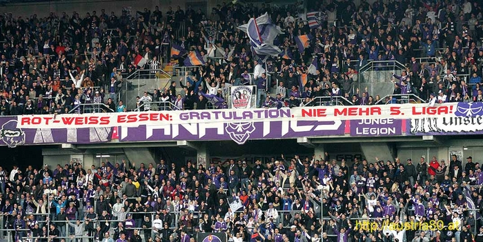 Austria Wien gratuliert zum Aufstieg