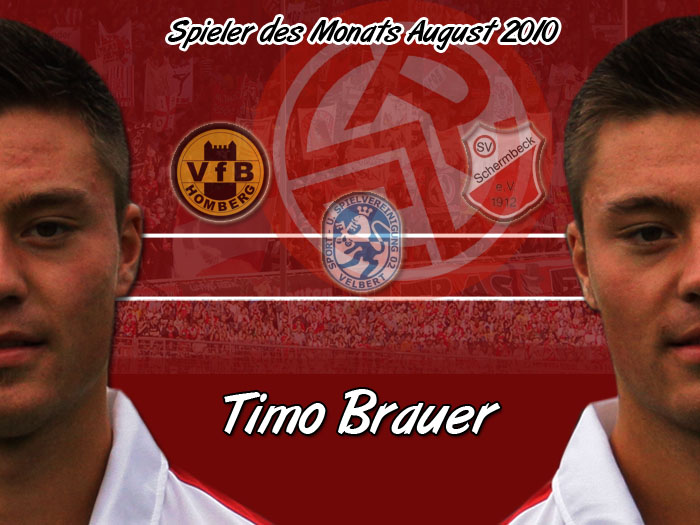 Spieler des Monats August 2010 - Timo Brauer