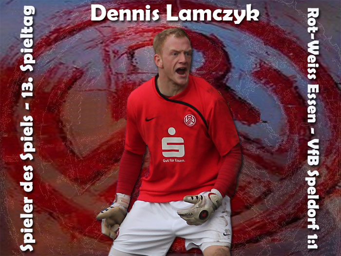 Spieler des Spiels 13. Spieltag - Dennis Lamczy