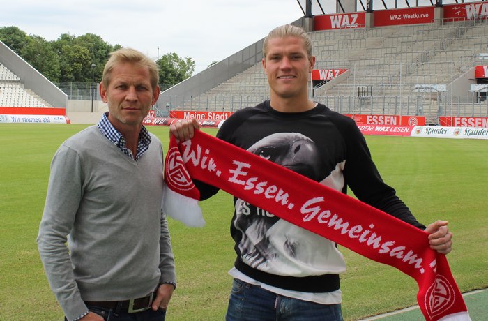 Kevin Behrens stürmt ab der kommenden Saison für Rot-Weiss Essen. (Foto: RWE)