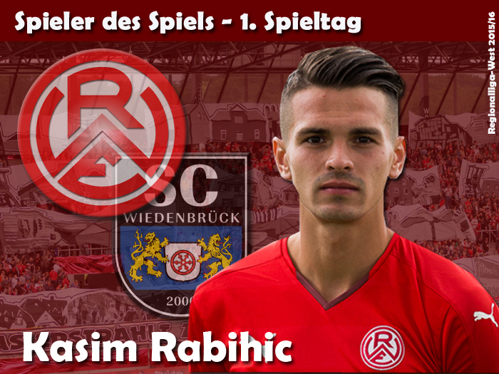 Spieler des Spiels 1. Spieltag - Kasim Rabihic