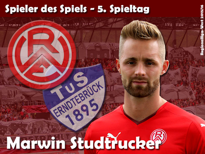 Spieler des Spiels 5. Spieltag - Marwin Studtrucker