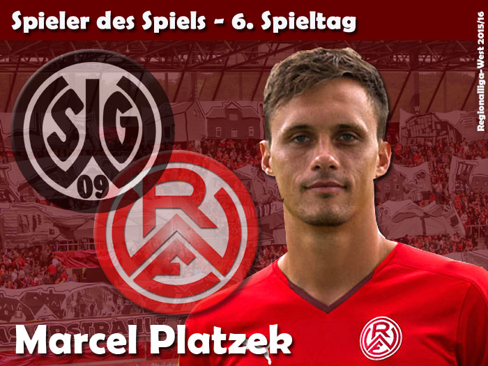 Spieler des Spiels 6. Spieltag - Marcel Platzek