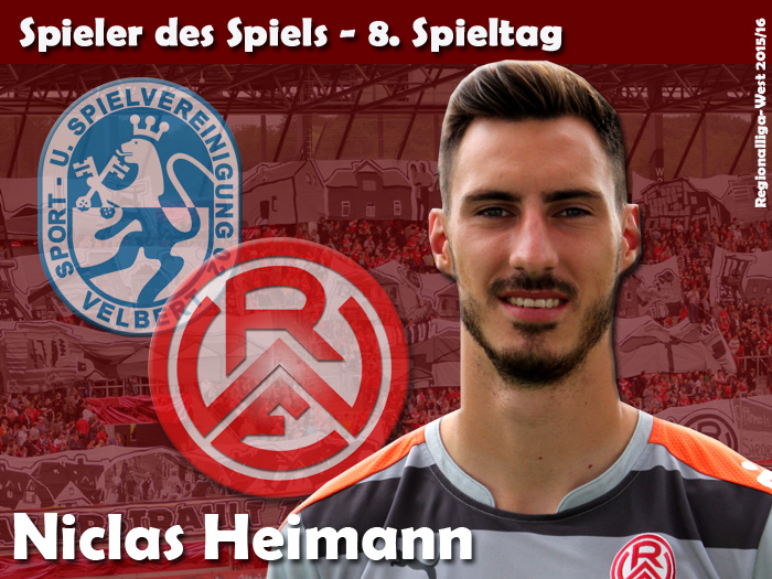 Spieler des Spiels 8. Spieltag - Niclas Heimann