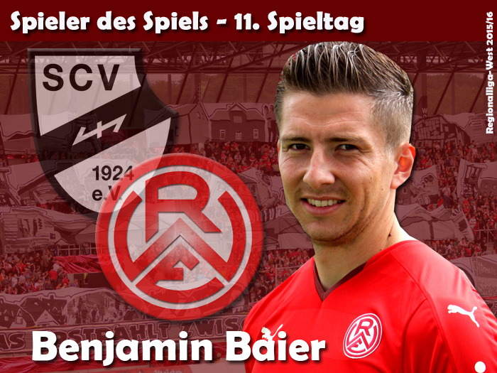 Spieler des Spiels 11. Spieltag - Benjamin Baier
