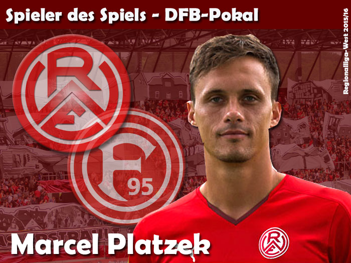 Spieler des Spiels 1. DFB-Pokal Hauptrunde - Marcel Platzek